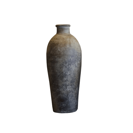 Brown Clay Vase A