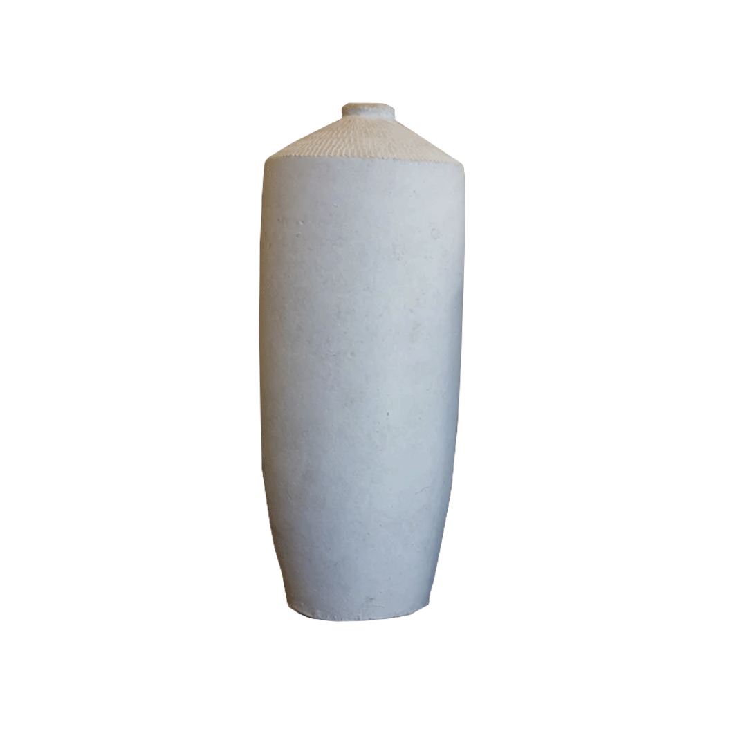 White Tapered Vase A