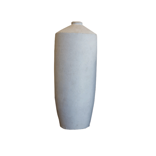 White Tapered Vase A