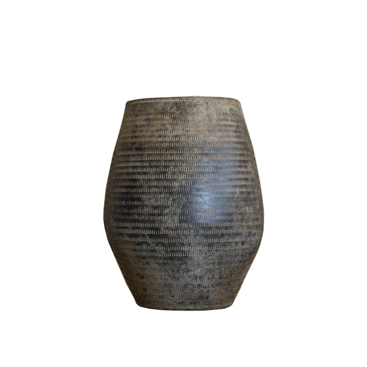 Tall Black Vase
