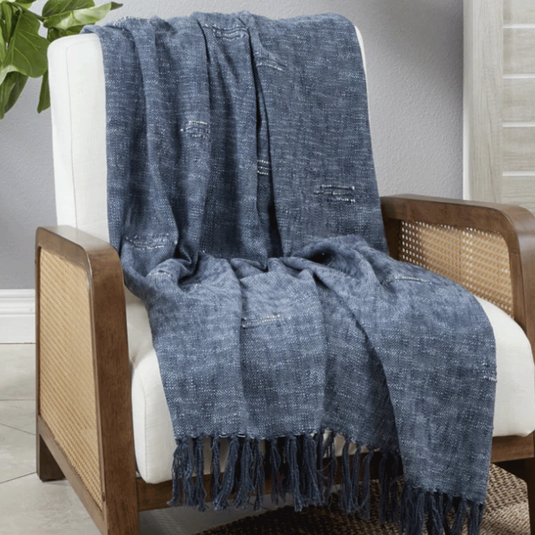 Navy Blue Blanket