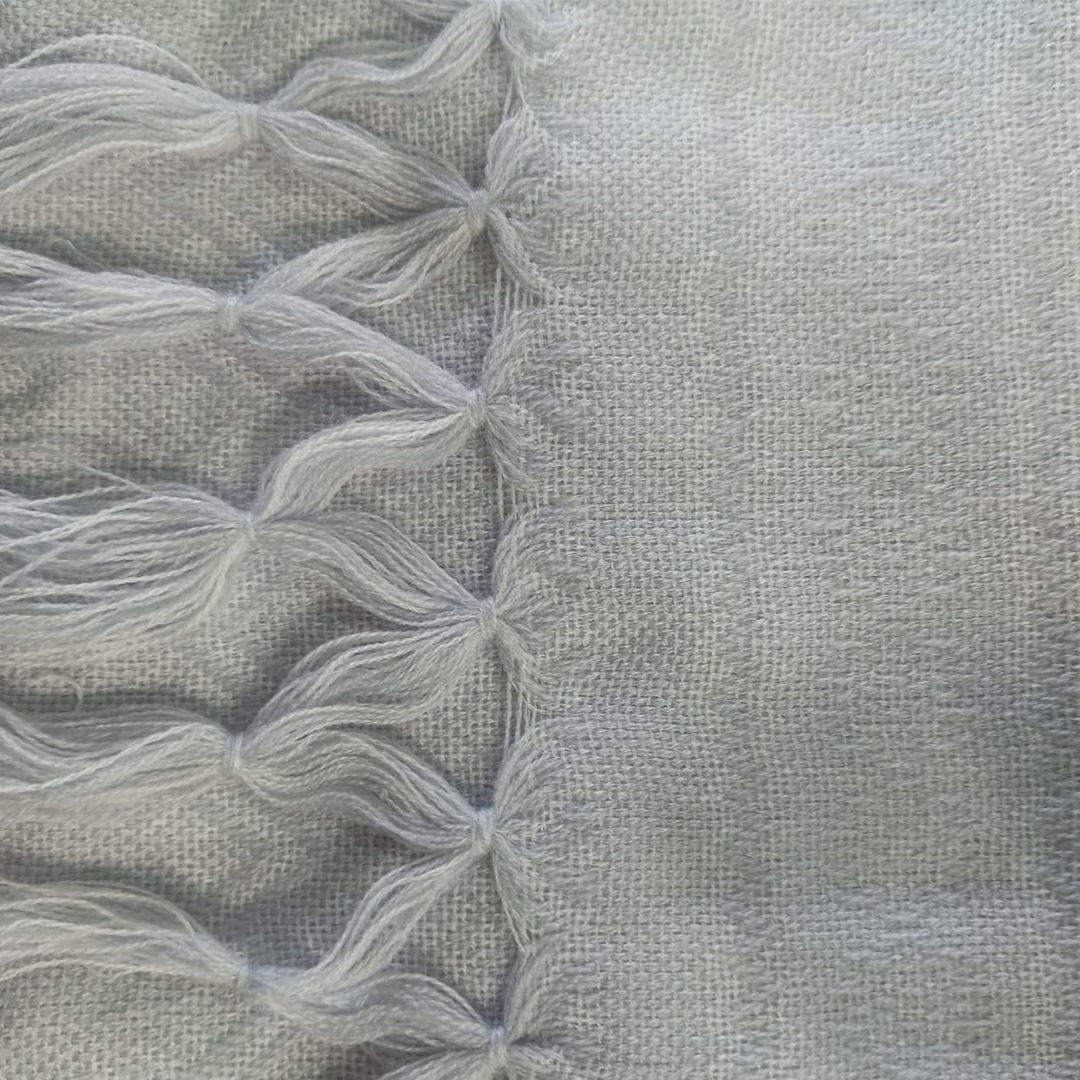 Throw Chiapas Silver