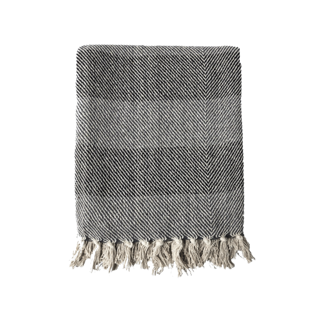Throw makili Grey/Natural