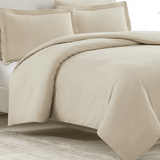 Beige Duvet Cover King Size