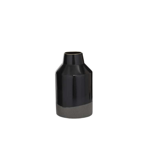 Black Metal Vase B