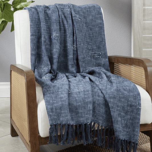 Navy Blue Blanket