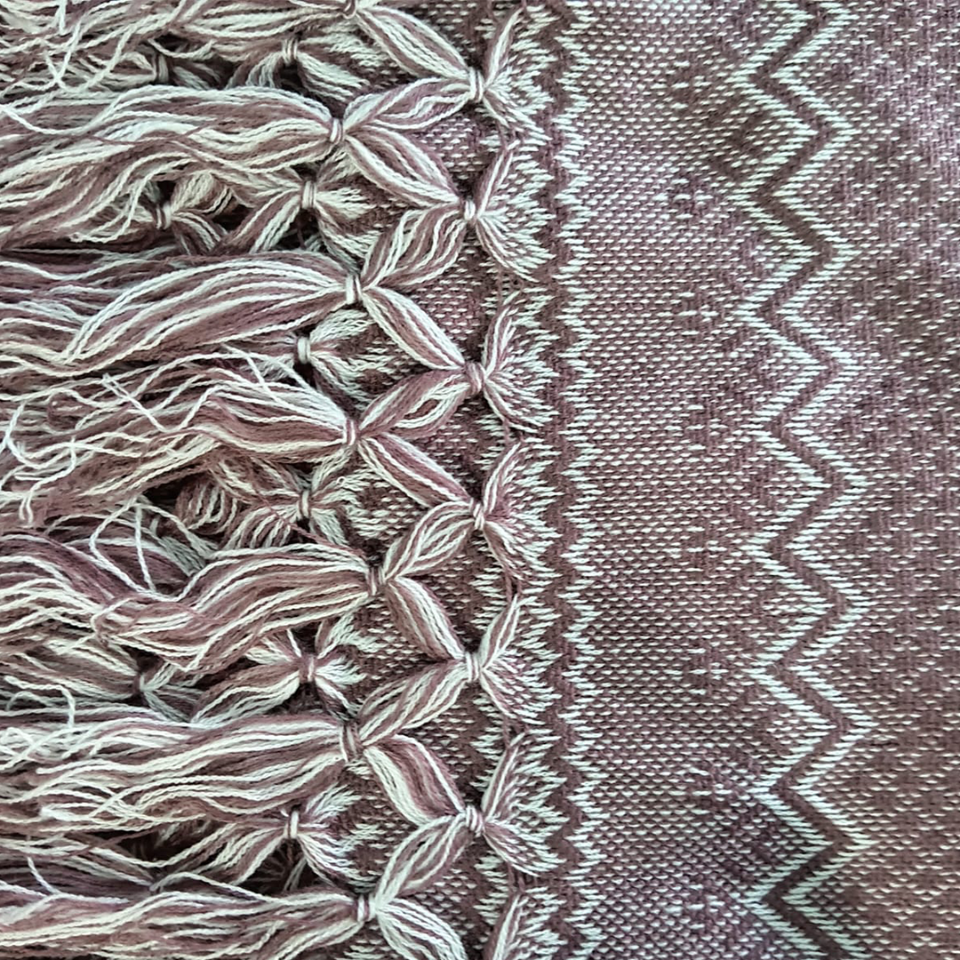 Throw Chiapas - Burgundy