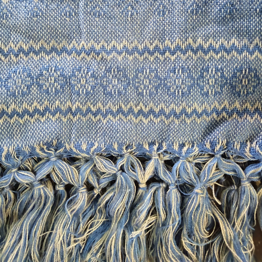 Throw Chiapas - Blue/Grey