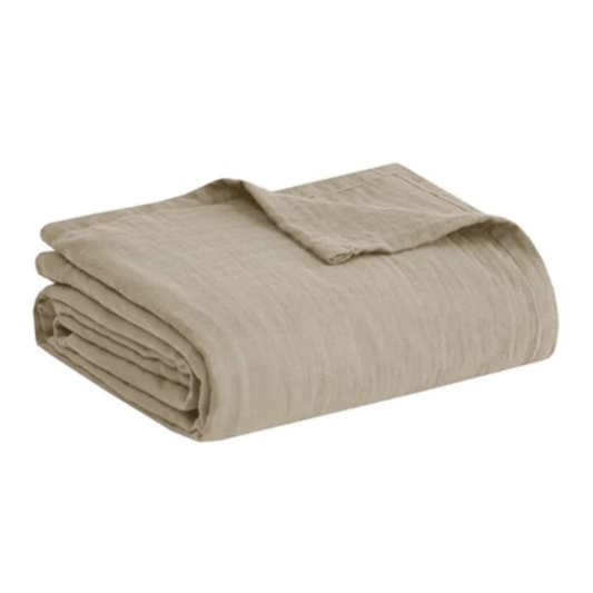 Khaki Gauze Quilt King Size